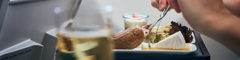 Sky-High Nutrition: What Experts Recommend Eating on Flights